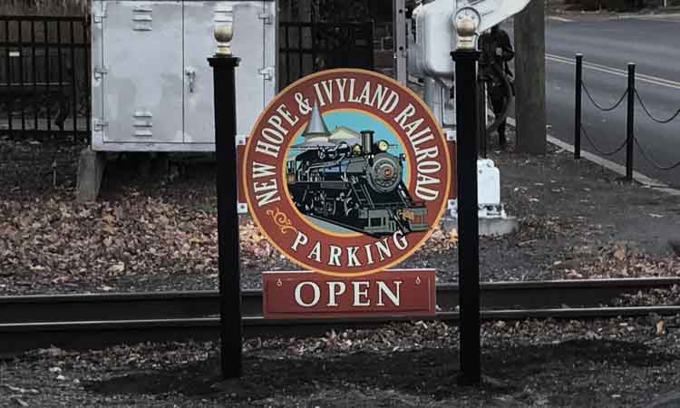 Post and Pylon Sign